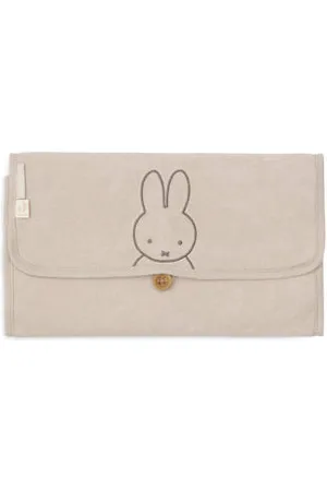 Jollein Badstof verschoningsmat Miffy Verschoonmatje Beige Personage