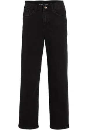 Cars Wide leg jeans GARWELL Zwart Jongens Denim Effen