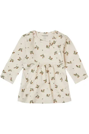 Noppies Baby baby jurk Norton met katoen All over print
