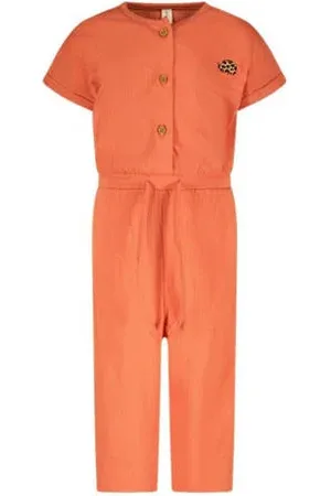 The New Chapter Baby jumpsuit Yuki Meisjes Katoen Ronde hals