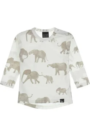 Babystyling Baby longsleeve met all over print Jongens Katoen Ronde hals