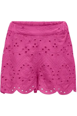 ONLY KIDS GIRL casual short KOGCLEO LIFE Korte broek Roze Meisjes Katoen