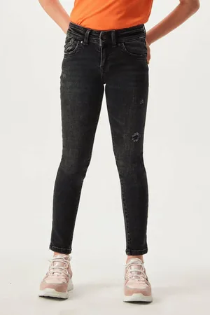 LTB Super skinny jeans Julita Zwart Meisjes Stretchdenim Effen