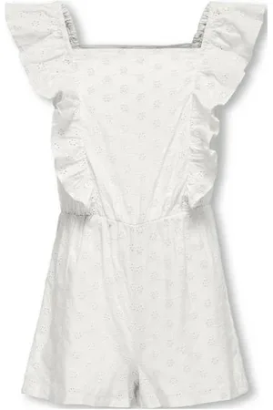 ONLY KIDS GIRL playsuit KOGELLY met all over print Meisjes Katoen Vierkante hals