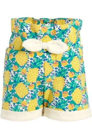 Orange stars Short Mona met all over print Korte broek Blauw Meisjes Sweat
