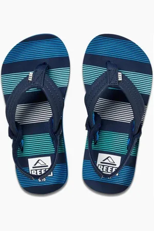 Reef Kids Ahi teenslippers met hielbandje Jongens Textiel