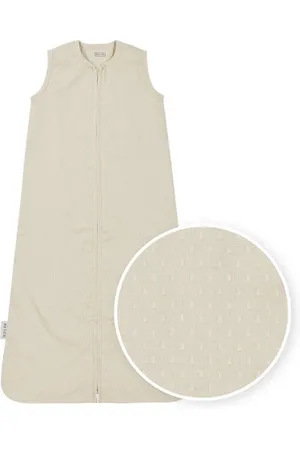 Meyco Plume baby slaapzak soft sand Babyslaapzak All over print 70