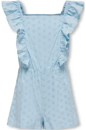 ONLY KIDS GIRL playsuit KOGELLY met all over print Meisjes Katoen Vierkante hals