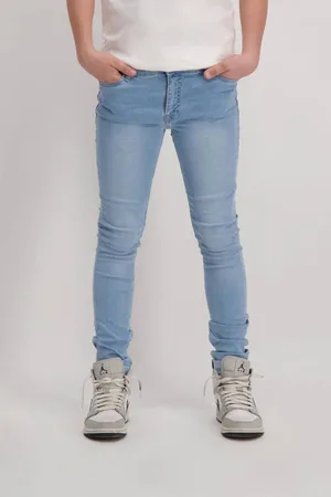 Cars Slim fit jeans Burgo Jog denim Blauw Effen