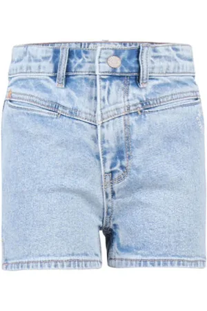 Blue Rebel Short Azra Korte broek Blauw Meisjes Stretchdenim