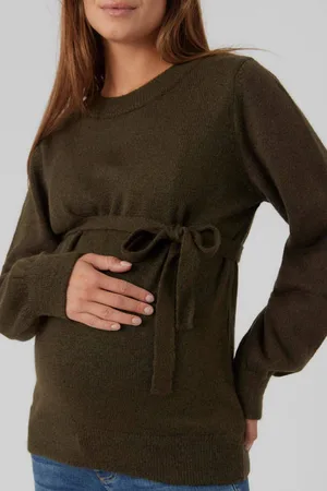 Mama;licious Zwangerschapstrui MLNEWANNE van polyester Effen