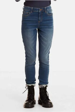 Anytime Skinny jeans Blauw Meisjes Denim