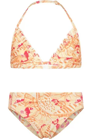 Vingino Triangel bikini Zarley met ruches Meisjes Polyester All over print