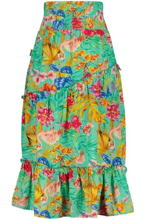 Vingino Gebloemde rok Qisanne Meisjes Viscose Bloemen