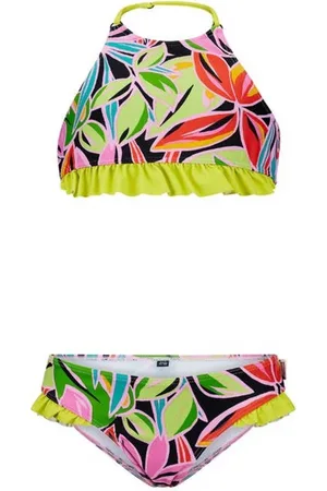 Retour Crop bikini Bettina met ruches Meisjes Polyamide