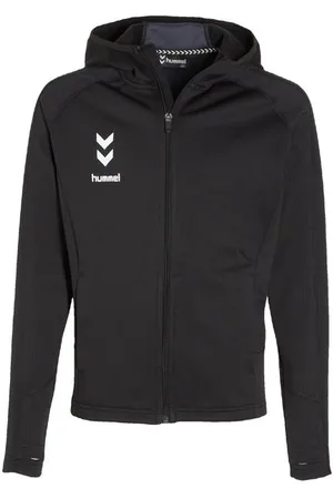 Hummel Junior sportvest Jongens/Meisjes Polyester Capuchon Logo