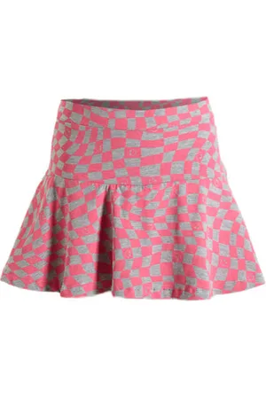 Orange stars Skort Pia met all over print Rok Meisjes Katoen