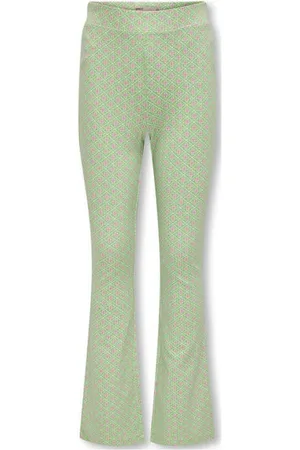 ONLY KIDS GIRL flared broek KOGPAIGE met all over print Meisjes Viscose