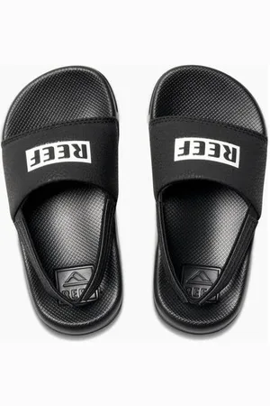 Reef Badslippers met hielbandje Jongens Rubber Logo