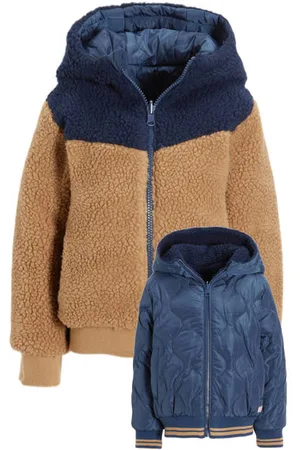 Orange stars Reversible winterjas Nanet Meisjes Polyester Capuchon
