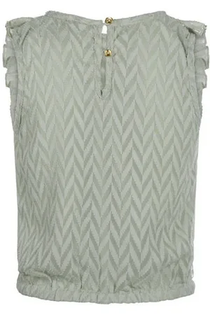 Koko Top Meisjes Polyester Ronde hals Effen