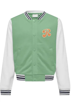 ONLY KIDS GIRL bomberjack zomer KOGCONNIE Jas Meisjes Polyester Opstaande kraag