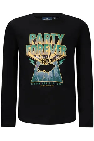 Retour Longsleeve Christa met printopdruk Meisjes Katoen Ronde hals