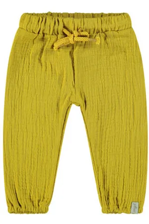Jollein Baby regular fit broek van katoen Effen