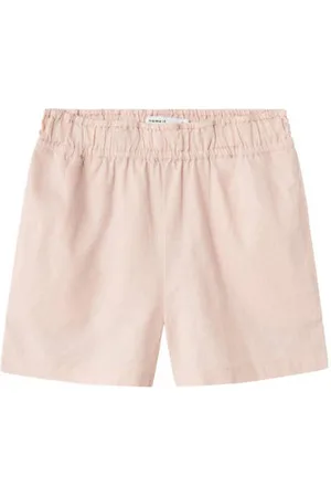 NAME IT KIDS casual short NKFFALINNEN Korte broek Meisjes Katoen