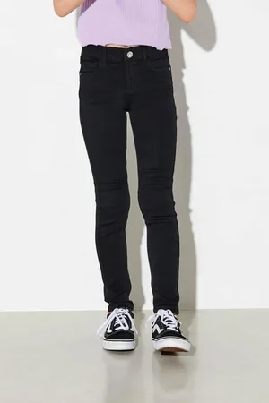 ONLY KIDS skinny jeans KONRAIN Meisjes Viscose Effen