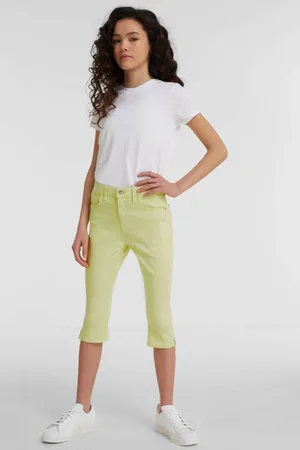 Anytime Capri jeans Geel Meisjes Denim