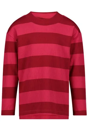 ESPRIT Gestreepte longsleeve Meisjes Katoen Ronde hals Streep