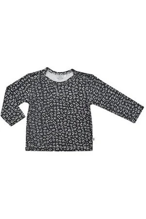 Born by Kiddo United Baby longsleeve met katoen Grijs All over print