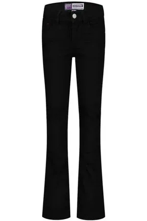 Raizzed High waist flared jeans Meisjes Stretchdenim Effen