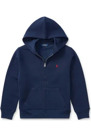 Ralph Lauren Sweatvest met logo Jongens Katoen Capuchon