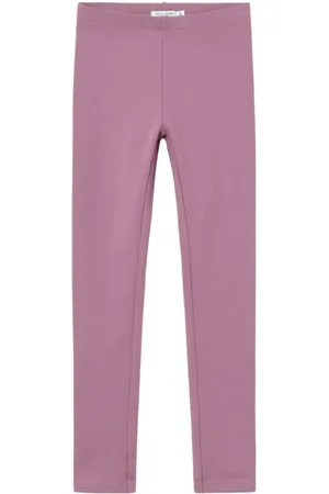 NAME IT KIDS gemêleerde legging NKFDAVINA Meisjes Stretchkatoen Melée