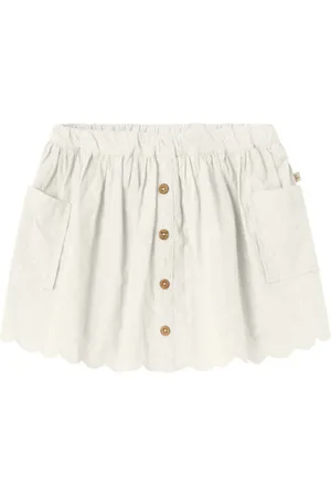 Lil Atelier MINI rok NMFHIRSA Meisjes Katoen Effen