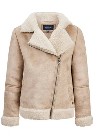 Retour Gewatteerde winterjas Yanny Beige Meisjes Polyester Reverskraag
