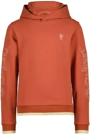 4PRESIDENT Irma hoodie met printopdruk Sweater Meisjes Stretchkatoen Capuchon