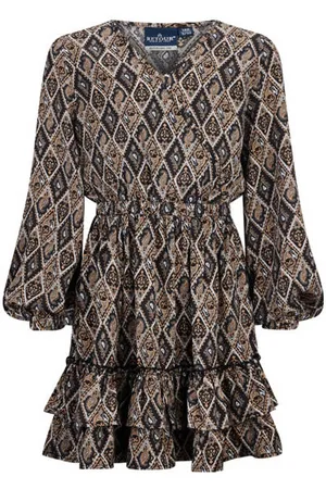Retour Jurk Ginger met all over print Meisjes Polyester V