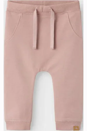 NAME IT BABY baby regular fit broek NBNTAKKI Jongens Stretchkatoen