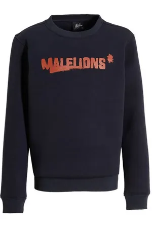 Malelions Sweater Inked met printopdruk Jongens Katoen Ronde hals