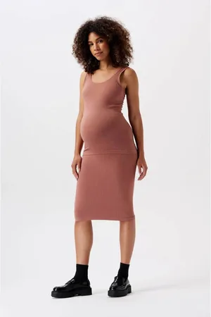 Noppies Maternity ribgebreide zwangerschapsrok Ema Dames Polyamide