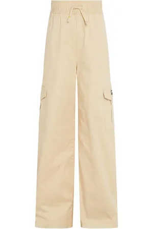 Tommy Hilfiger Cargobroek Meisjes Stretchkatoen Effen