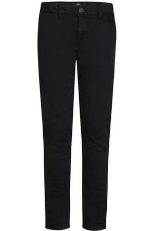 Petrol Industries Regular fit broek blauw Jongens Stretchkatoen Effen