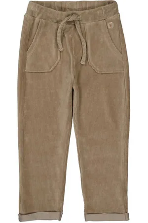LEVV Little corduroy broek POPPY Bruin Effen
