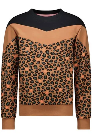 TYGO & vito Sweater Sasja met panterprint Panterprint