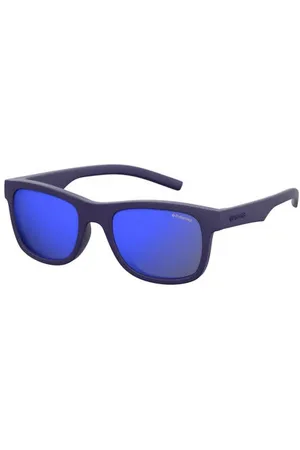 Polaroid Kids zonnebril 8020/S donkerblauw Jongens/Meisjes Polyamide