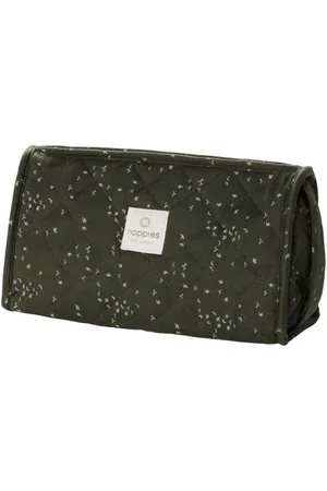 Noppies Botanical quilted luiertasje Luieretui Groen Bloemen