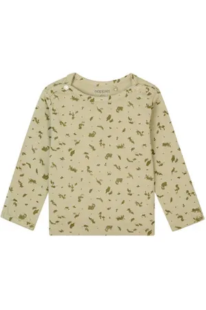Noppies Baby baby longsleeve met all over print Jongens/Meisjes Katoen Ronde hals